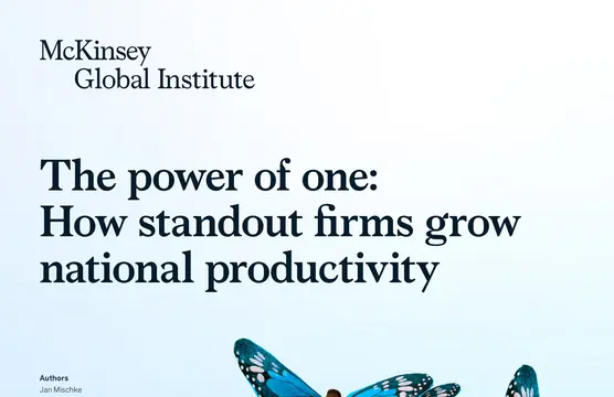 The Power of One: How Standout Firms Drive National Productivity